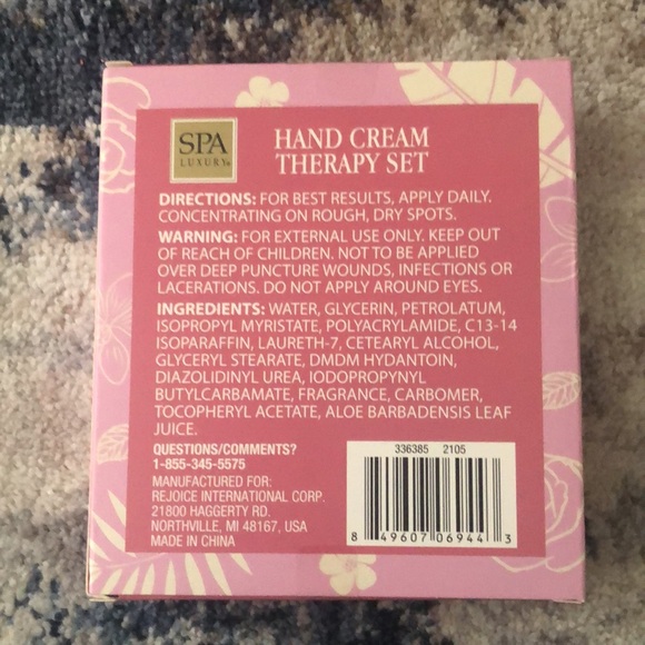 Spa Luxury Hand Therapy Cream Set - Picture 2 of 2